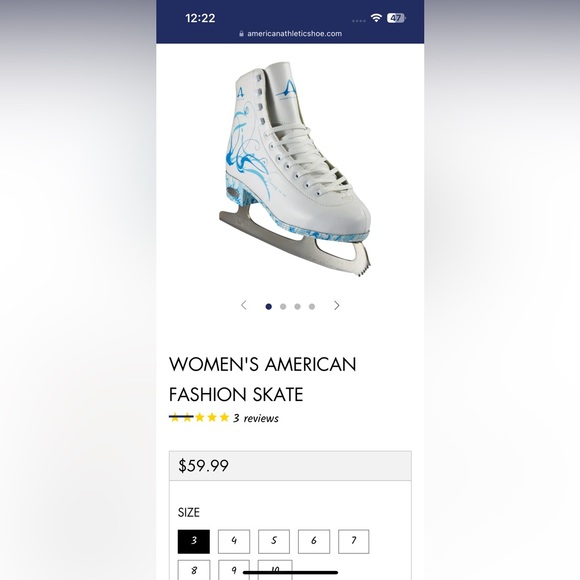 American Other - Girls figure skates -American
